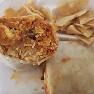 Chilaquiles Burrito